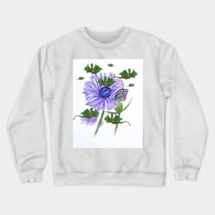 Butterflies and Strange Dragonflies Crewneck Sweatshirt